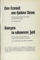 Der Eremit am hohen Venn / 39. Jahrgang 1967 