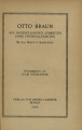Braun, Otto 