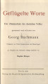 Büchmann, Georg 