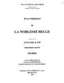 Etat présent de la noblesse belge / 1997,1 