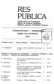 Res publica / 33/34.1991/92 