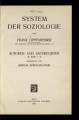 System der Soziologie / R 1-3 