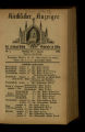 Kirchlicher Anzeiger der evangelischen Gemeinde zu Köln / 1896 (2. Exemplar) 