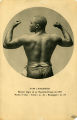 Sam Langford - Boxeur nègre né en Nouvelle-Ecosse en 1886 - Poids 75 kilos - Taille 1m. 67 - Envergure 