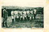 Eingeborene Soldaten der 1. Feldkompagnie. Deutsch-Süd-West-Afrika. 
