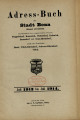Adress-Buch der Stadt Bonn (Bonner Adressbuch) / 1913/14 