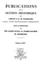 Publications de la Section Historique de l'Institut G.-D. de Luxembourg / 67.1938 
