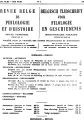 Revue belge de philologie et d'histoire / 43,1.1965 