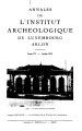 Annales de l'Institut Archéologique du Luxembourg, Arlon / 105.1974 