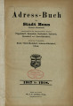 Adress-Buch der Stadt Bonn (Bonner Adressbuch) / 1917/18 