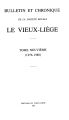 Bulletin de la Société Royale Le Vieux-Liège / 192/211.1976/80 