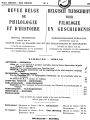 Revue belge de philologie et d'histoire / 33.1955 