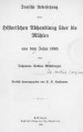 Deutsche Uebersetzung einer Historischen Abhandlung über die Mühlen aus dem Jahre 1695 
