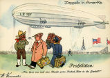 Zeppelin in Amerika - Prohibition:" Pst, have you noch eine Flasche gutes Riebeck-Bier in die Gepäck?" 