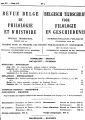 Revue belge de philologie et d'histoire / 40.1962 