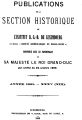 Publications de la Section Historique de l'Institut G.-D. de Luxembourg / 35.1881 