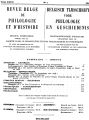 Revue belge de philologie et d'histoire / 32.1954 