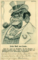 John Bull von heute. - Kriegspostkarten des "Kladderadatsch" Nr.14 - Nach der Farbe der Engländer, die 