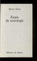 Essais de sociologie 