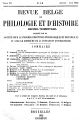 Revue belge de philologie et d'histoire / 11.1932 