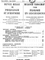 Revue belge de philologie et d'histoire / 36,1.1958 
