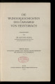 Die Wundergeschichten des Caesarius von Heisterbach / Bd 1 