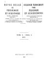 Revue belge de philologie et d'histoire / 50.1972 
