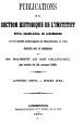 Publications de la Section Historique de l'Institut G.-D. de Luxembourg / 31.1876 