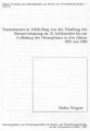 Staatssteuern in Jülich-Berg von der Schaffung der Steuererfassung im 15. jahrhundert bis zur Auflösung 