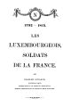 Publications de la Section Historique de l'Institut G.-D. de Luxembourg / 57.1909 