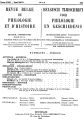 Revue belge de philologie et d'histoire / 26.1948 