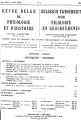 Revue belge de philologie et d'histoire / 42,1/2.1964 