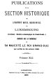 Publications de la Section Historique de l'Institut G.-D. de Luxembourg / 41.1890 