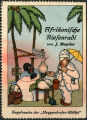 Afrikanische Riesenradi von J. Mauder - Siegelmarke der "Meggendorfer-Blätter" 
