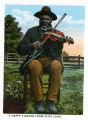 A Happy Fiddler from Dixie Land. 