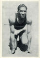 Serie I, Bild 45: Metcalfe (U.S.A.), ein Neger, behauptet in Los Angeles im 100-Meterlauf den 2. Platz 