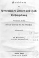 Handbuch der preußischen Steuer- und Zoll-Gesetzgebung mit besonderer Rücksicht auf den Gebrauch bei 