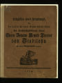 Schnarz, Georg Anselm ; Stattlohn, Johann Arnold Theodor von [Gefeierte Person] 