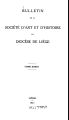 Bulletin de la Société d'Art et d'Histoire du Diocèse de Liège / 33.1947 
