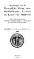 Handelingen van de Koninklijke Kring voor Oudheidkunde, Letteren en Kunst van Mechelen / 93.1989 