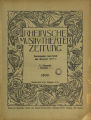 Rheinische Musik- und Theater-Zeitung / 10. Jahrgang 1909 