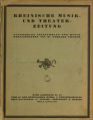 Rheinische Musik- und Theater-Zeitung / 18. Jahrgang 1917 