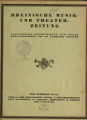 Rheinische Musik- und Theater-Zeitung / 22. Jahrgang 1921 