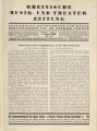 Rheinische Musik- und Theater-Zeitung / 29. Jahrgang 1928 