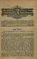 Seite 1 (Nr. 1, Oktober 1926)