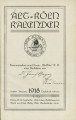 Alt-Köln-Kalender / 6. Jahrgang 1918