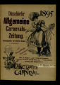 Düsseldorfer Allgemeine Carnevals-Zeitung / 3.Jahrgang 1895