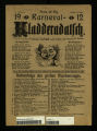 Karneval-Kladderadatsch / 1912,1