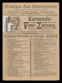 Karnevals-Fest-Zeitung / 1905