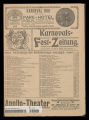 Karnevals-Fest-Zeitung / 1910